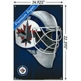 thumbnail image 3 of NHL Winnipeg Jets - Mask 16 Wall Poster with Push Pins, 14.725" x 22.375", 3 of 3