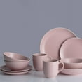 thumbnail image 3 of Mason Cash Classic Collection Stoneware Dinnerware Set, Pink, 12 Piece, 3 of 3