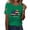 Green, variant on Women's 250Th Anniversary USA Shirt American Flag Freedom We The People Shirts