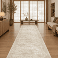 Washable 3x14 Hallway Runner Rug Non-slip Kitchen Entry Rugs Beige ...