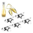 thumbnail image 4 of Tapón 5 Uds Tapón De Champán De Acero Inoxidable Sellador De Tapón De Botella De Bebidas De Vino Para Uso En Bares Domésticos, 4 of 7