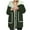 Green Coat for Women, variant on jtjvou Women Winter Coats with Hood Fleece Lined Thickened Jacket 2025 Long Sleeve Full Zipper Outwear with Pocket Green XL