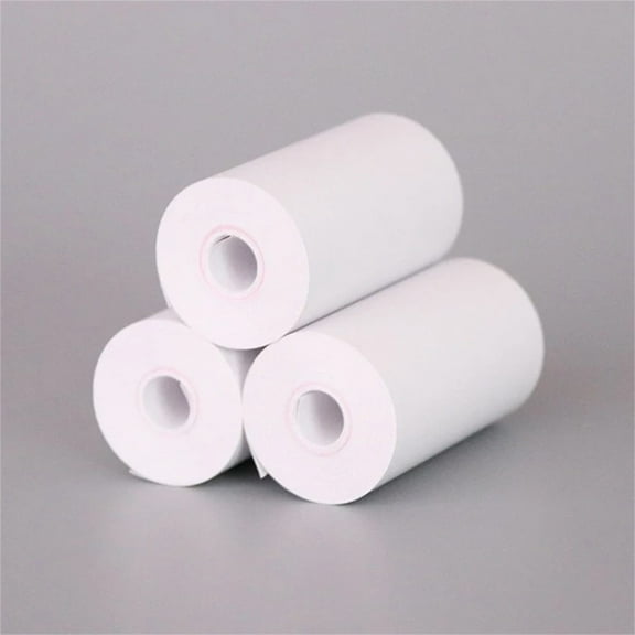 XIPYYKM Thermal 57X25 Coreless Supermarket Takeaway Receipt Paper 57 * 25mm Error Printing Paper Clearance Heat Transfer Vinyl