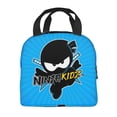 thumbnail image 3 of Ninja Kidz Portable Lunch Bag, Insulated Lunch Box Reusable Lunch Totes Bag For Camping Hiking Travel Picnic, 3 of 8