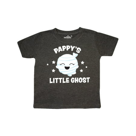 

Inktastic Cute Pappy s Little Ghost with Stars Gift Toddler Toddler Girl T-Shirt
