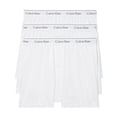 thumbnail image 2 of Calvin Klein Men's Cotton Classics Knit Boxer -3 Pack, White, Small, 2 of 2