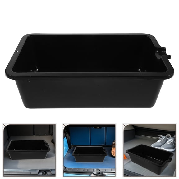 ETEREAUTY Engine Catch Tray 6l Plastic Oil Drain Bowl for Car Maintenance