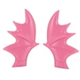 thumbnail image 4 of Punk Headdress Bat Wing Halloween Pair Hair Clip + Choker with Devil Wing Cool Girl Bat Wing Shape Gothic Choker, 4 of 9