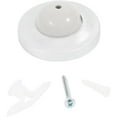 thumbnail image 3 of Convex Wall Door Stop, 2-1/4 Inches, Satin Chrome by Stone Harbor Hardware, 3 of 3