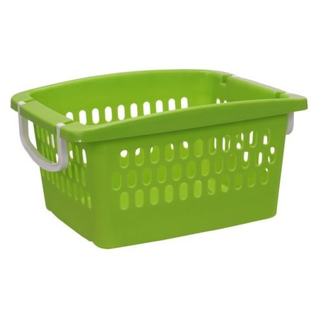 Mainstays Youth Stacking Basket, Green