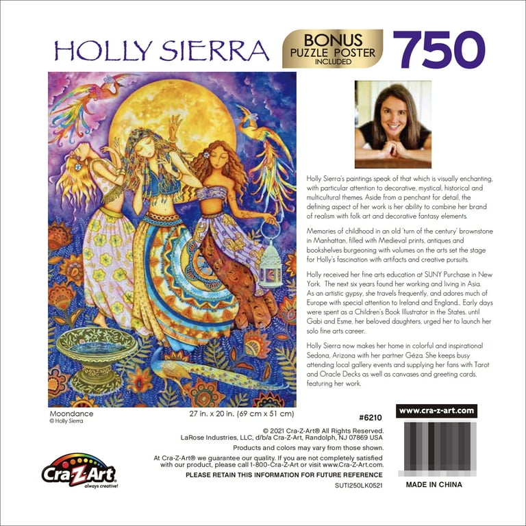 Cra-Z-Art Holly Sierra 750-Piece Moondance Adult Jigsaw Cra-Z-Art Holly Sierra 750-Piece Moondance Adult Jigsaw
