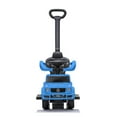 thumbnail image 6 of Best Ride On Cars Kids Outdoor Stroller Mercedes G-Wagon 3 in 1 Push Car, Blue, 6 of 9