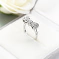 thumbnail image 5 of PERITANG Women 925 Sterling Silver Butterfly Cubic Zirconia Thumb Ring Stress Anxiety Rings Women's Jewelry Lady Birthday Mother's Day Gifts, 5 of 7