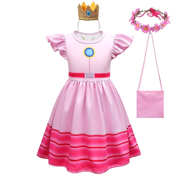 Disfraz de Halloween para niña, disfraz de princesa Aurora para fiesta de cumpleaños Fivean unisex