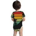 thumbnail image 2 of Rocae Not All Who Wander Are Lost 1 for Baby Cotton Short-Sleeve Bodysuits for Unisex Onesies Bodysuit-6 Months, 2 of 7