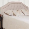 thumbnail image 2 of Tête de Lit Rembourrée avec Hauteur Réglable, Tête de Lit en Tissu Capitonné pour Lit Simple, Tête de Lit Rembourrée pour Chambres Modernes, Beige, 2 of 5