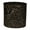Black, variant on DII Polyester Storage Bin, Gold Metallic with Handles, Large Round, Millennial Pink