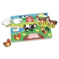 thumbnail image 2 of Melissa & Doug Wooden Peg Puzzle Farm Animals, 2 of 3
