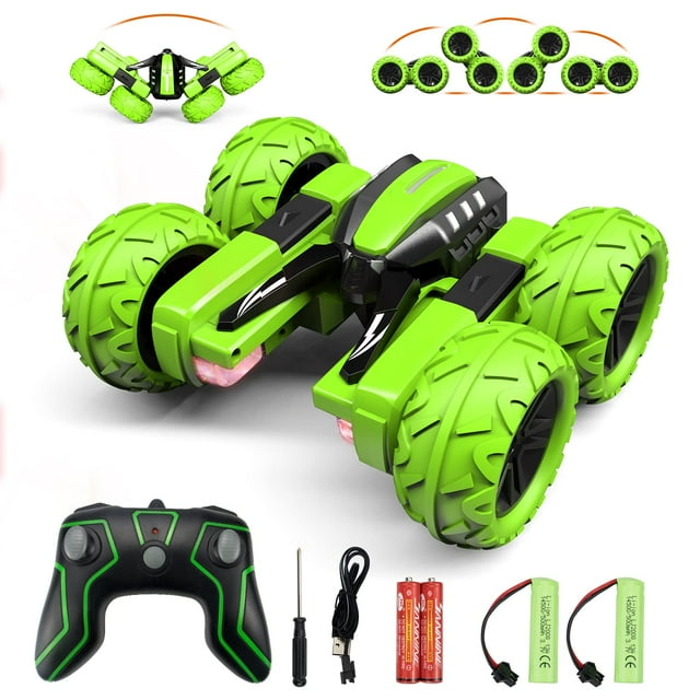 Coche de control remoto Amicool Stunt 4WD 360°, gira de 3 a 12 años