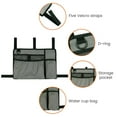 thumbnail image 4 of Sac de Marche avec Porte-Gobelet Sac de Rangement Grande Capacité Sac de Rangement pour Fauteuil Roulant Sac de Rangement Pliant pour Déambulateur Rollator Bleu, 4 of 9