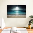 thumbnail image 3 of Elephant Stock La Digue Island Evening Sky Wall Art - Horizontal Canvas Wall Art - Living Room Wall Decor - Nature Canvas - Black And Gray Decor - 12" x 8", 3 of 8