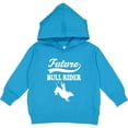 thumbnail image 2 of Inktastic Future Bull Rider Rodeo Riding Toddler Hoodie, 2 of 4