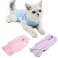 thumbnail image 1 of EIMELI Animaux Chat Chaton Récupération Sevrage Costume Élastique Doux Vêtements Veste Manteau, 1 of 10