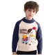 thumbnail image 2 of Cowsor Baby Girl Boy Toddler Knit Sweater Cute Round Neck Long Sleeve Blouse Pullover Oversized Sweatshirt Warm Kids Tops, 2 of 7