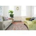 thumbnail image 2 of Undira Bright Contemporary Print, Bright Orange/Ivory, 10ft x 13ft-2in Area Rug, 2 of 2