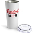 thumbnail image 2 of Baseball Mom Tumbler 20OZ Insulated Stainless Steel Travel Mug with Straw for Mom Birthday Mothers Day Cute Mom Cups, 2 of 4