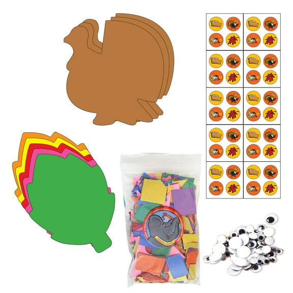SHAPES ETC.  Activity Kit- Thanksgiving