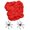 B006- Style F, variant on Halloween Party Decorations, Halloween Web with 2 Fake Spiders, Fake Web for Haunted Scene Setup, Halloween Decorations Kit, The 20G Stretchable Black Webbing Works for Indoor,