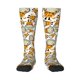 thumbnail image 1 of Fotbe Giraffes Head Calcetas Divertidas Estampadas para Hombre y Mujer, Calcetas de Algodón hasta la Rodilla para Caminar, Correr, Enfermería y Embarazo, 1 of 6