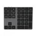 thumbnail image 3 of 34 Teclas Teclado Numérico,Teclado Bluetooth Portáti para Laptop,Mini Teclado de Numero de Aleación de Aluminio,Teclado Numérico Inalámbrico con Batería Incorporada para iOS/Windows/Android ANGGREK Ocean Broad Surfboard Fins, 3 of 7