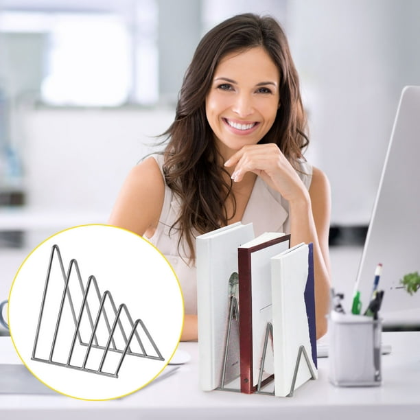 Fiudx Organizador de Escritorio, Elegante Diseño Metálico, Construcción Ligera y Robusta, Almacenamiento Eficiente, Multiusos para Oficina y Hogar, Fácil de Limpiar, 4 Colores Disponibles, Capacidad
