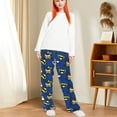 thumbnail image 5 of Cute Hello Kitty Batman Anime Cartoon Characters Pajamas Pants for Women Men Valentine's Day Couples Casual Sleepwear Pants,Color 8,M, 5 of 6