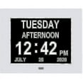 thumbnail image 1 of Digital Dementia Clock Calendar Clock Day Date Clock Large Display Large Clear Unabbreviated Time And Date LONG, 1 of 5