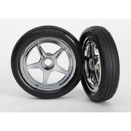 Traxxas Tire And Wheels, Front, Funny Car, 2-Piece, 26-Pack 6975
