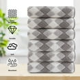 thumbnail image 3 of Smuge 12 Pack Washcloths, 13"x13" Quick Dry Hand Face Towels Cloth Soft Microfiber Drying Kitchen Dish Towels (Light Gray), 3 of 8