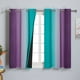 thumbnail image 1 of Cortinas Blackout Estelar Textiler Ombre Azul Turquesa/Púrpura 115x115 cm, 1 of 9