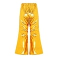 thumbnail image 2 of YEAHDOR Girls Shiny Sequins Dance Pants Jazz Hip-Hop Street Dance Flared Pants,Sizes 2-16, 2 of 7