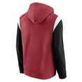 thumbnail image 3 of Men's Fanatics Cardinal Arizona Cardinals Trench Battle Pullover Hoodie, 3 of 3