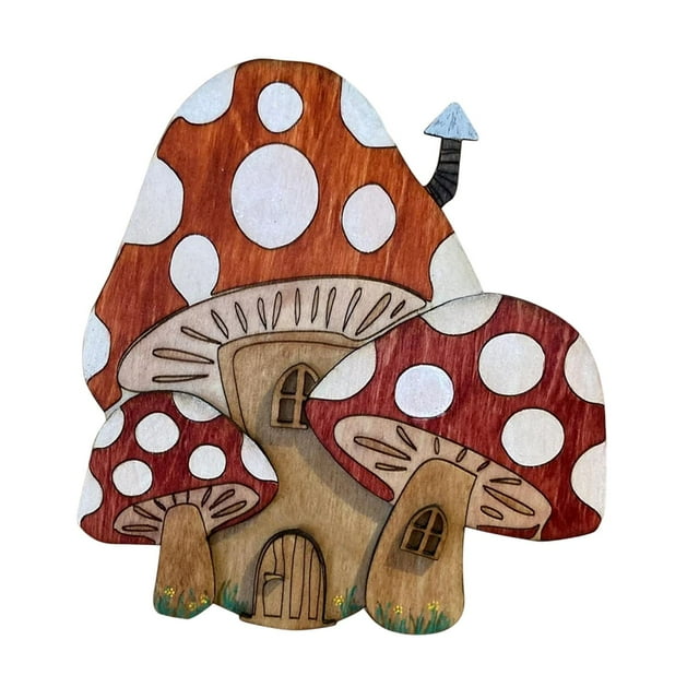 Puerta de hadas en miniatura,Figuras decorativas de puerta de jardín de hadas en miniatura,Árbol caras decoraciones madera escultura adornos,DIY Fairy Door Lawn Yard Escultura Cola Puerta de hadas en miniatura