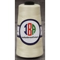 thumbnail image 5 of IBA Indianbeautifulart All-Purpose Sewing Thread 5000 Yard Spools 100% SpunPolyesterCone Connecting Serger Thread For DIY Crafts, Over Lock,Hand StitchingPack Of 1 (Off White), 5 of 6