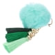 thumbnail image 4 of EeaseMX 1 llavero con borla de seda helada y bola de peluche, hermoso colgante para bolso., 4 of 7