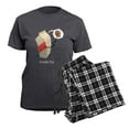 thumbnail image 5 of CafePress - Made For Each Other Cookies And Milk Pajamas - Women's Short Sleeve Print T-Shirt and Pants Charcoal Gray Cotton Pajama Set, 5 of 7