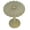 Ivory, variant on Urbanest Medallion Curtain Holdback – Elegant Drapery Tieback, Farmhouse Drapery Hardware for Stylish Window Treatments, 2 Pieces, Antique Silver/Pewter