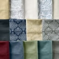 Better Homes & Gardens 4Piece 400 Thread Count Ogee Grey Flannel