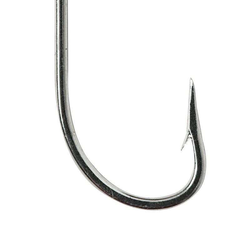 Mustad O'Shaugnessy Hook - 3/0 (Stainless Steel) 