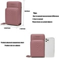 thumbnail image 3 of Small Crossbody Cell Phone Purse for Women, Mini Messenger Shoulder Handbag Wallet with Credit Card Slots, 3 of 6